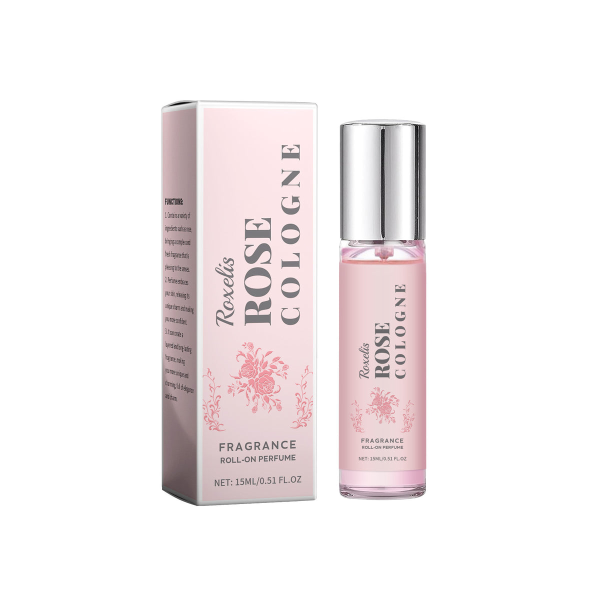 Roxelis RollerBall Rose Perfume for Women